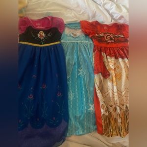 Disney Princess Nightgowns 3T